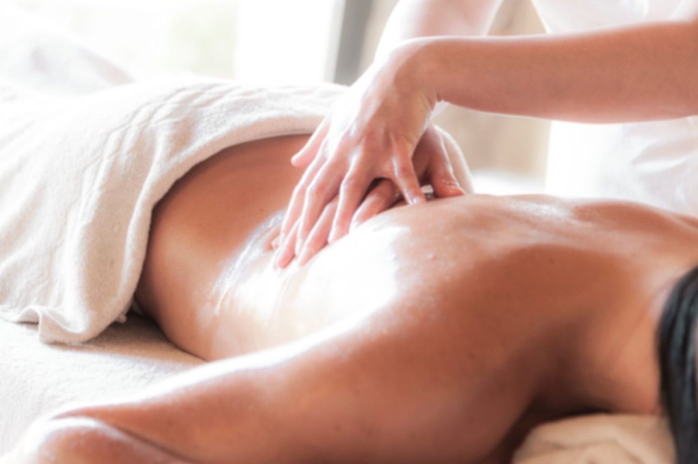 Massage van de rug